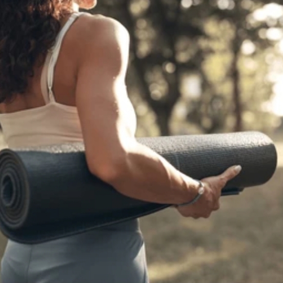 Terez Fitness Yoga Mat 5mm Thick Non-Slip MSRP $100.00 NEW - Picture 8 of 9